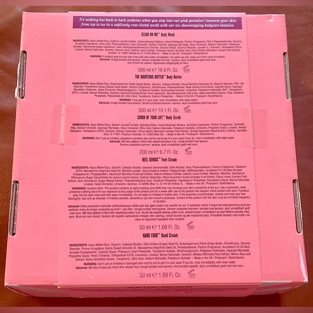 BNIB!Soap & Glory Pick of the Pink Gift Set Original Pink,Rose & Bergamot 😻💖🫧🎁🛍️ - Picture 4 of 15